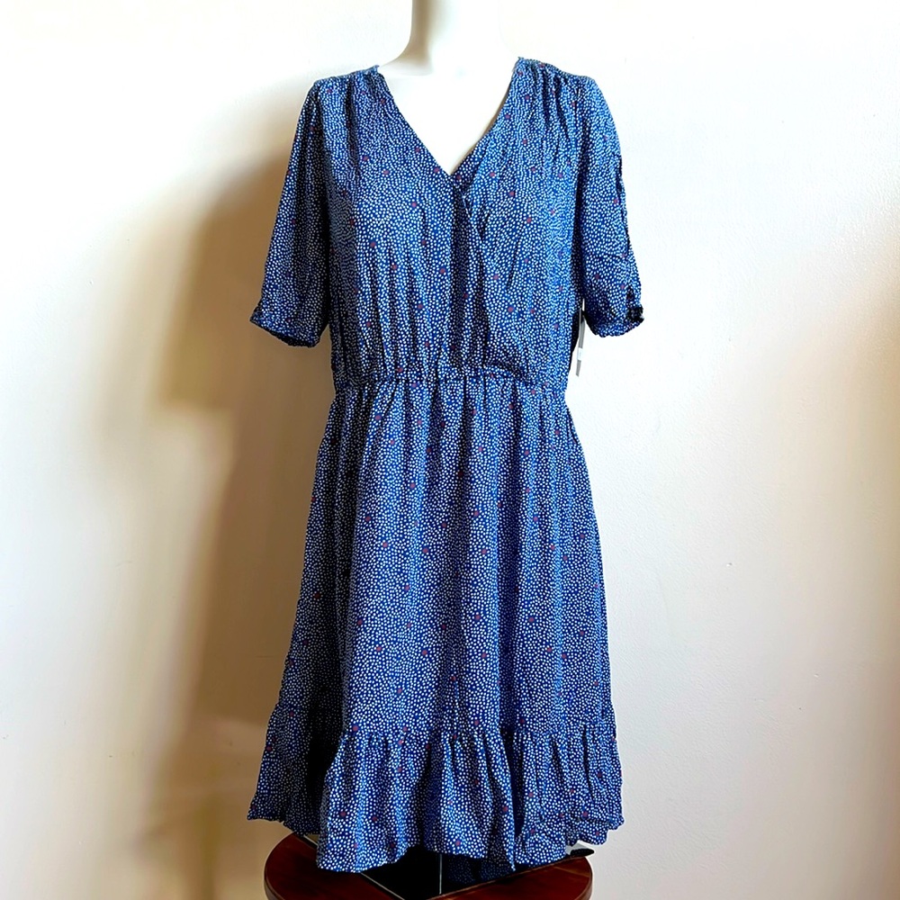 Lucky Brand cottage dress with pockets NWT - Picture 3 of 12